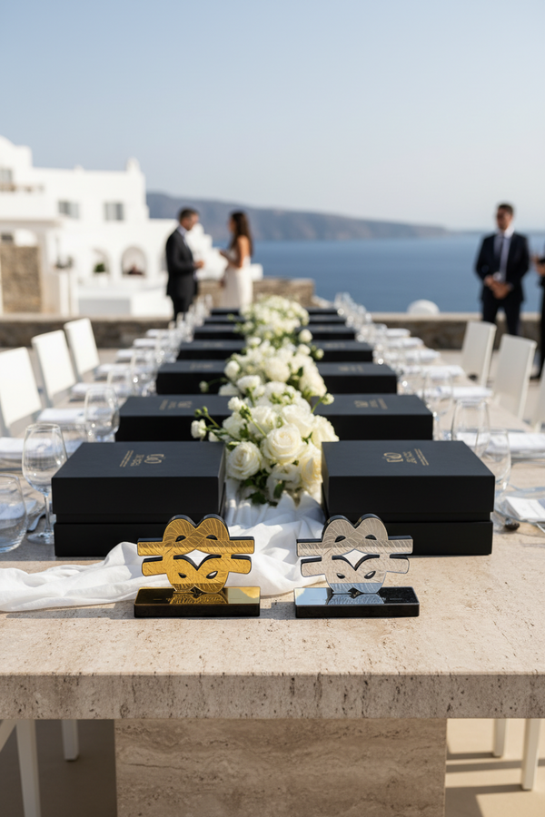 Ναυτικός Κόμπος Επιτραπέζιο Διακοσμητικό με Χάραξη Λογοτύπου