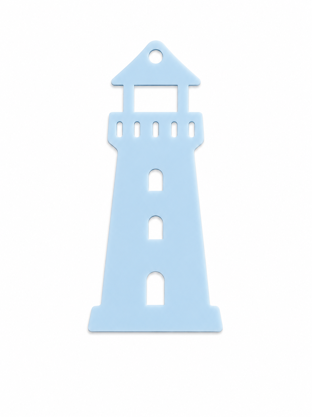Lighthouse laser cut διακοσμητικό στοιχείο φάρος από MDF και ακρυλικό για DIY, μπομπονιέρες και ναυτικές κατασκευές | So Cute Cut