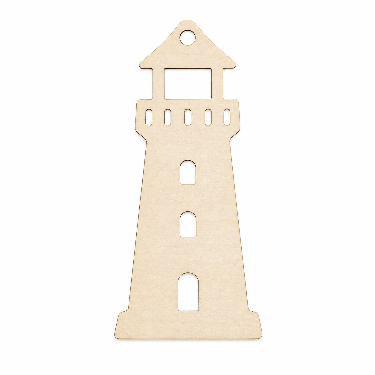 Lighthouse laser cut διακοσμητικό στοιχείο φάρος από MDF και ακρυλικό για DIY, μπομπονιέρες και ναυτικές κατασκευές | So Cute Cut