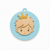 Little Prince – Στρογγυλό Κρεμαστό Στοιχείο με Ανάγλυφη Φιγούρα