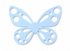 Luna Butterfly ακρυλική πεταλούδα Laser Cut από πλεξιγκλάς με διακοσμητικά cut-outs για μπομπονιέρες βάπτισης, λαμπάδες και DIY δημιουργίες | So Cute Cut