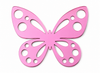 Luna Butterfly ακρυλική πεταλούδα Laser Cut από πλεξιγκλάς με διακοσμητικά cut-outs για μπομπονιέρες βάπτισης, λαμπάδες και DIY δημιουργίες | So Cute Cut