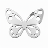 Luna Butterfly ακρυλική πεταλούδα Laser Cut από πλεξιγκλάς με διακοσμητικά cut-outs για μπομπονιέρες βάπτισης, λαμπάδες και DIY δημιουργίες | So Cute Cut
