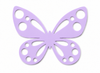 Luna Butterfly ακρυλική πεταλούδα Laser Cut από πλεξιγκλάς με διακοσμητικά cut-outs για μπομπονιέρες βάπτισης, λαμπάδες και DIY δημιουργίες | So Cute Cut