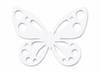 Luna Butterfly ακρυλική πεταλούδα Laser Cut από πλεξιγκλάς με διακοσμητικά cut-outs για μπομπονιέρες βάπτισης, λαμπάδες και DIY δημιουργίες | So Cute Cut