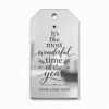 Christmas Tag “It’s the Most Wonderful Time” με Χάραξη Logo