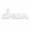 Dream Script Sign | Laser Cut Επιγραφή από Πλεξιγκλάς & MDF