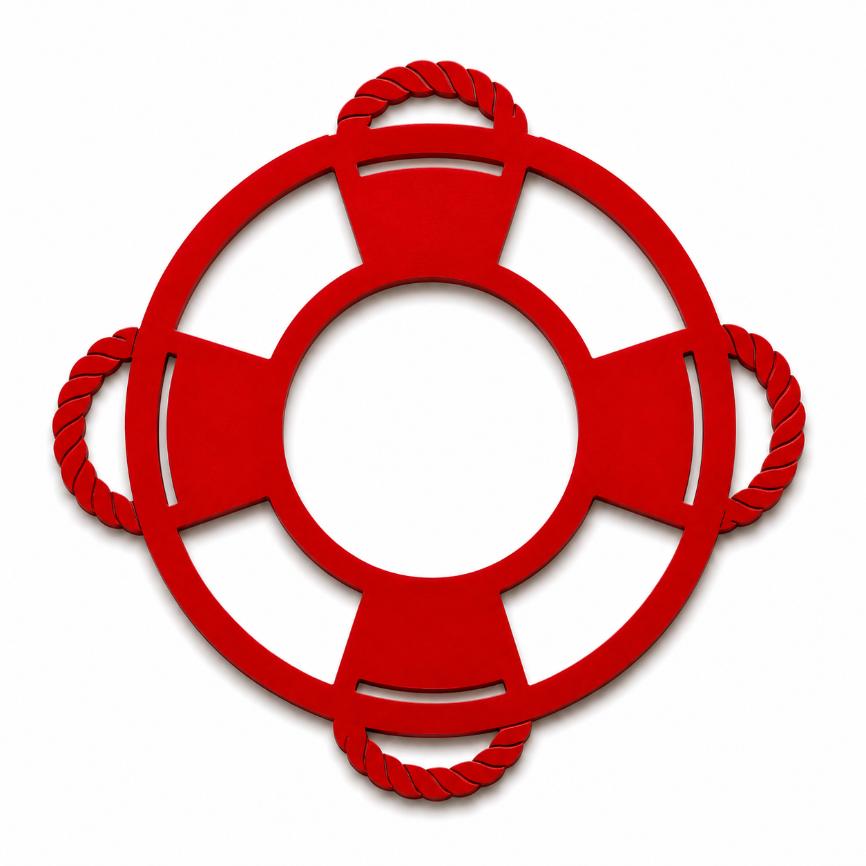 Modern Lifebuoy Frame σωσίβιο DIY από plexiglass για μπομπονιέρες βάπτισης, ναυτικές κατασκευές και summer crafts | So Cute Cut
