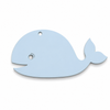 Nalu Whale ξύλινη και ακρυλική φάλαινα Laser Cut από MDF σημύδα, πλεξιγκλάς και καθρέφτη για DIY δημιουργίες και μπομπονιέρες | So Cute Cut