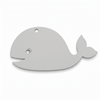 Nalu Whale ξύλινη και ακρυλική φάλαινα Laser Cut από MDF σημύδα, πλεξιγκλάς και καθρέφτη για DIY δημιουργίες και μπομπονιέρες | So Cute Cut