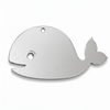 Nalu Whale ξύλινη και ακρυλική φάλαινα Laser Cut από MDF σημύδα, πλεξιγκλάς και καθρέφτη για DIY δημιουργίες και μπομπονιέρες | So Cute Cut