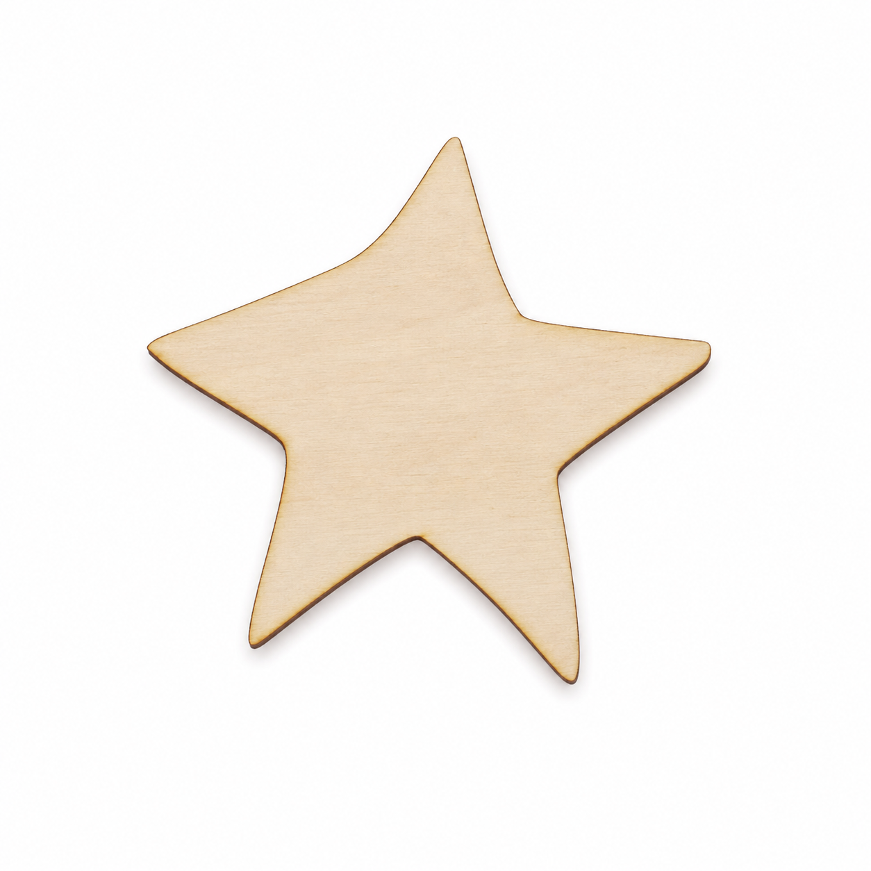 Organic Star διακοσμητικό αστέρι με οργανικό σχεδιασμό για DIY κατασκευές, βάπτιση, Little Prince και παιδική διακόσμηση σε λευκό φόντο.