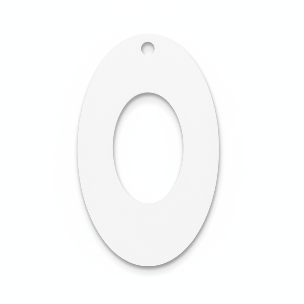 Οβάλ ακρυλικό πλέξι μοτίφ Oval Frame με κεντρικό άνοιγμα και τρύπα για σκουλαρίκια, pendants και χειροποίητες δημιουργίες.