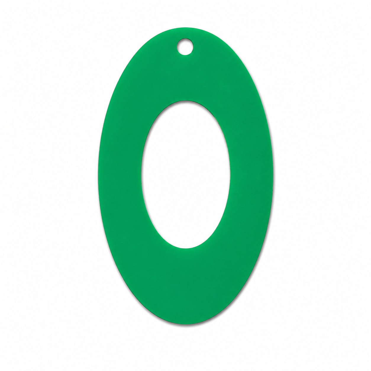 Οβάλ ακρυλικό πλέξι μοτίφ Oval Frame με κεντρικό άνοιγμα και τρύπα για σκουλαρίκια, pendants και χειροποίητες δημιουργίες.