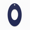 Οβάλ ακρυλικό πλέξι μοτίφ Oval Frame με κεντρικό άνοιγμα και τρύπα για σκουλαρίκια, pendants και χειροποίητες δημιουργίες.
