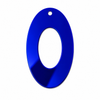 Ακρυλικό οβάλ μοτίφ καθρέφτης Oval Frame Mirror με κεντρικό άνοιγμα και τρύπα για σκουλαρίκια, pendants και χειροποίητες δημιουργίες.