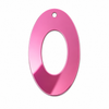 Ακρυλικό οβάλ μοτίφ καθρέφτης Oval Frame Mirror με κεντρικό άνοιγμα και τρύπα για σκουλαρίκια, pendants και χειροποίητες δημιουργίες.