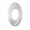 Ακρυλικό οβάλ μοτίφ καθρέφτης Oval Frame Mirror με κεντρικό άνοιγμα και τρύπα για σκουλαρίκια, pendants και χειροποίητες δημιουργίες.