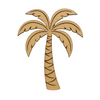 Laser cut φοίνικας από MDF σημύδα με χαραγμένες λεπτομέρειες, σε λευκό φόντο.