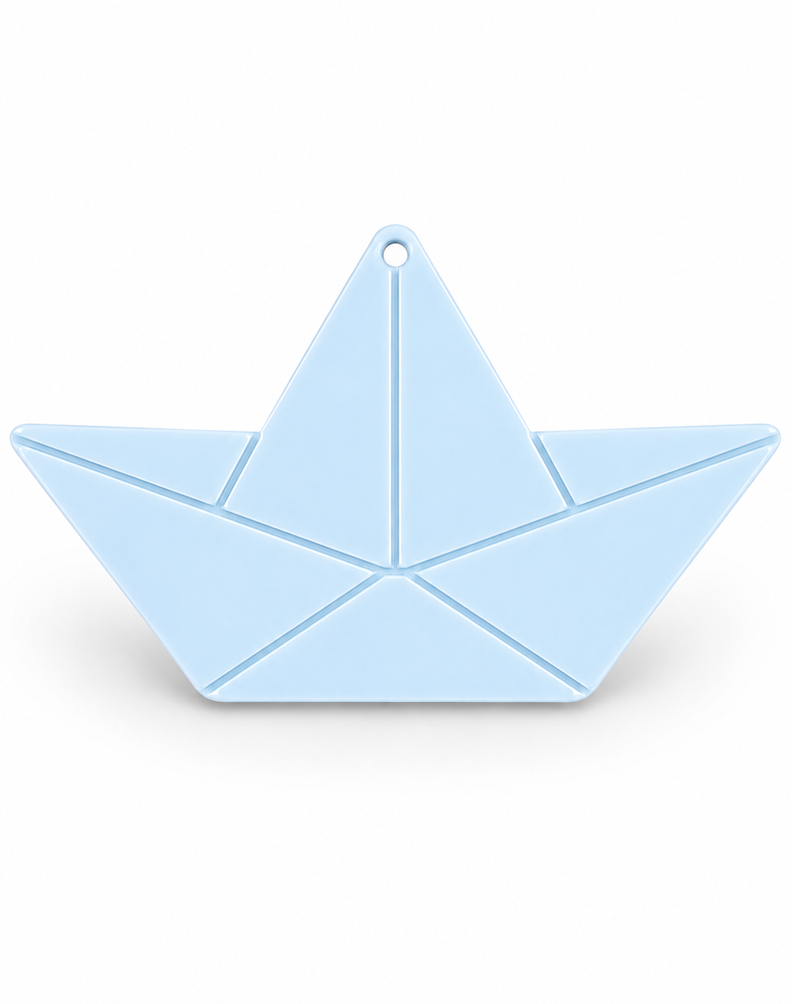 Paper Boat Origami διακοσμητικό στοιχείο από ξύλο και ακρυλικό με laser χάραξη για DIY και μπομπονιέρες | So Cute Cut
