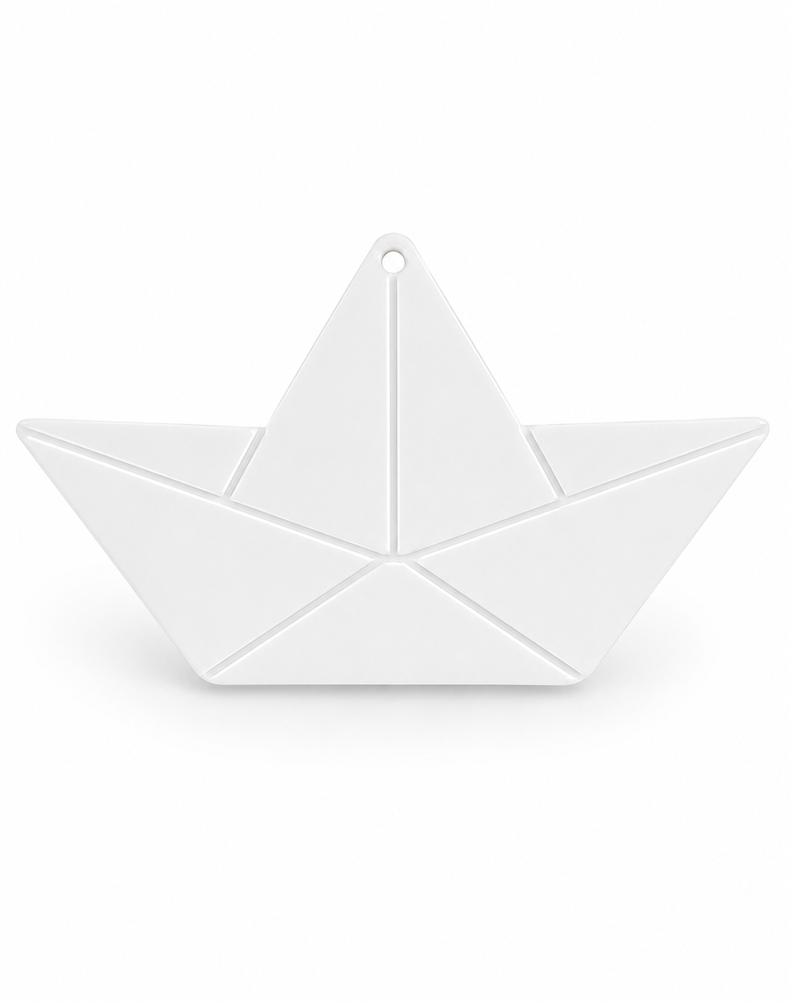 Paper Boat Origami διακοσμητικό στοιχείο από ξύλο και ακρυλικό με laser χάραξη για DIY και μπομπονιέρες | So Cute Cut