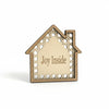 Ξύλινο στοιχείο σπιτάκι ρατάν 10 εκ. – σετ 3 τεμαχίων για γούρια και κατασκευές So Cute Cut