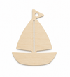 Sailboat laser cut διακοσμητικό ιστιοπλοϊκό από MDF και ακρυλικό για DIY, μπομπονιέρες και ναυτικές κατασκευές | So Cute Cut
