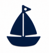 Sailboat laser cut διακοσμητικό ιστιοπλοϊκό από MDF και ακρυλικό για DIY, μπομπονιέρες και ναυτικές κατασκευές | So Cute Cut