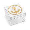 Nautical Anchor Keepsake Box | Διακοσμημένο Κουτί Μπομπονιέρας 5,5cm
