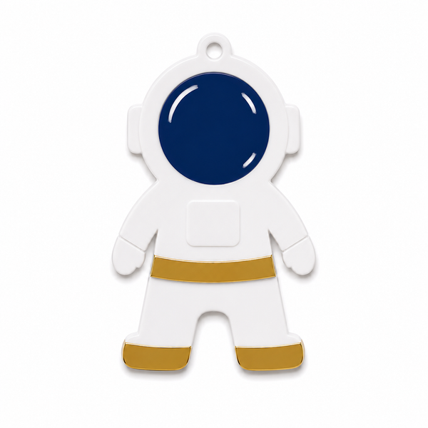 Space Astronaut | Κρεμαστός Αστροναύτης από Πλεξιγκλάς για Βάπτιση & DIY