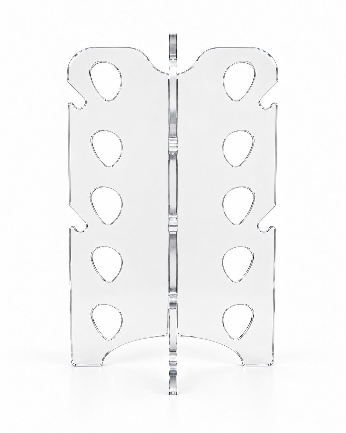 Διάφανο plexiglass σταντ προβολής για 5 γυαλιά 34×21 εκ. – So Cute Cut