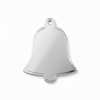 Στοιχείο χριστουγεννιάτικη καμπάνα από plexiglass με χάραξη για κατασκευή γουριών και στολιδιών