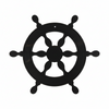 Vintage Ship Wheel laser cut διακοσμητικό τιμόνι πλοίου από ξύλο, ακρυλικό και καθρέφτη για DIY, μπομπονιέρες και ναυτικές δημιουργίες | So Cute Cut