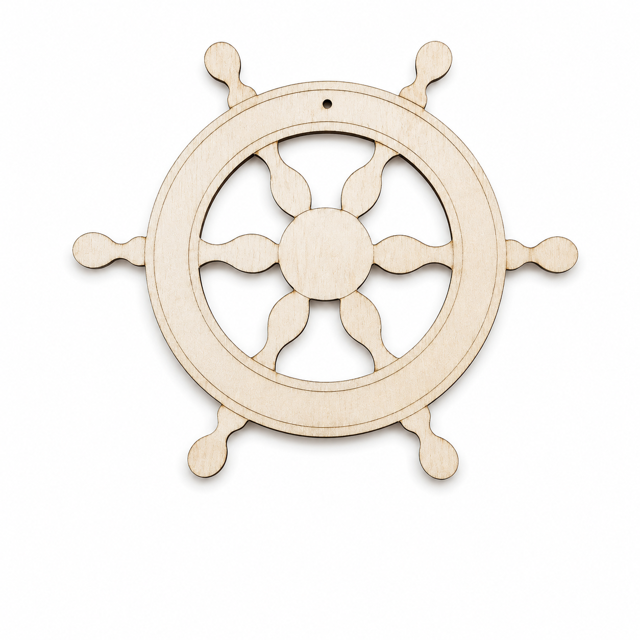 Vintage Ship Wheel laser cut διακοσμητικό τιμόνι πλοίου από ξύλο, ακρυλικό και καθρέφτη για DIY, μπομπονιέρες και ναυτικές δημιουργίες | So Cute Cut