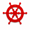 Vintage Ship Wheel laser cut διακοσμητικό τιμόνι πλοίου από ξύλο, ακρυλικό και καθρέφτη για DIY, μπομπονιέρες και ναυτικές δημιουργίες | So Cute Cut