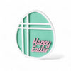 Επιτραπέζιο Πασχαλινό Διακοσμητικό «Happy Easter» με Πλέγμα
