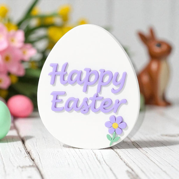 Επιτραπέζιο Πασχαλινό Διακοσμητικό «Happy Easter»