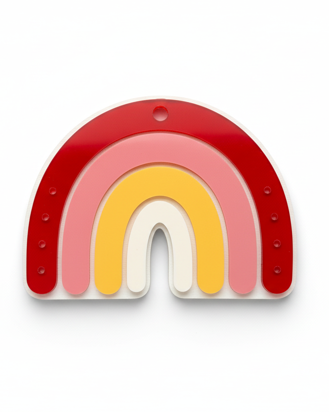 Κρεμαστό Ουράνιο Τόξο Πλεξιγκλάς | 4 Εκδοχές