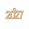 Ξύλινο Στοιχείο Κρεμαστό "2027" – Σε 3 Υλικά & 3 Διαστάσεις