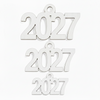 Ξύλινο Στοιχείο Κρεμαστό "2027" – Σε 3 Υλικά & 3 Διαστάσεις
