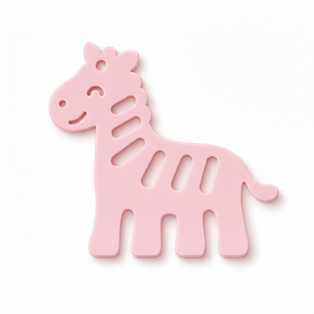 Zuri the Zebra cutout φιγούρα ζέβρας από πλεξιγκλάς 10 εκ με διακοσμητικές ρίγες για DIY και μπομπονιέρες