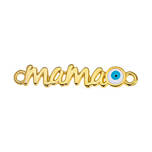 Μοτίφ ''mama'' με μάτι με 2 κρικάκια σε συσκευασία - So Cute Cut