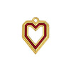 Μοτίφ καρδιά με γωνίες περίγραμμα κρεμαστό σε συσκευασία 12 τεμαχίων - So Cute Cut