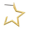 Σκουλαρίκι μεγάλο αστέρι με καρφί τιτανίου σε συσκευασία 4 τεμαχίων - So Cute Cut