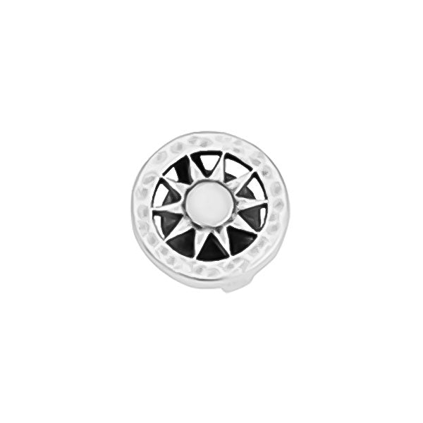 Μοτίφ στρογγυλό σφυρήλατο με ήλιο για 10x2.5mm σε συσκευασία - So Cute Cut