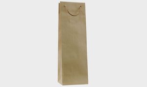 Τσάντα χάρτινη κραφτ για λαμπάδα 12 cm x 41 cm με κορδόνι σε συσκευασία 12 τεμαχίων - So Cute Cut