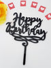Happy birthday topper για τούρτα γενεθλίων σε συσκευασία 1 τεμαχίου - So Cute Cut