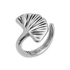 Leaf ring 17mm in a package of 4 pieces - So Cute Cut