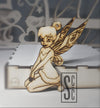Ξύλινο διακοσμητικό στοιχείο Tinkerbell με τρύπα - So Cute Cut