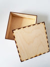 Ξύλινο κουτί με καπάκι σε συσκευασία 1 τεμαχίου - So Cute Cut